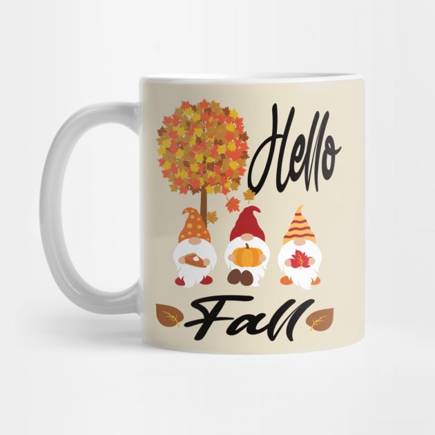 Hello fall 2020 gnomes lovers gift by DODG99